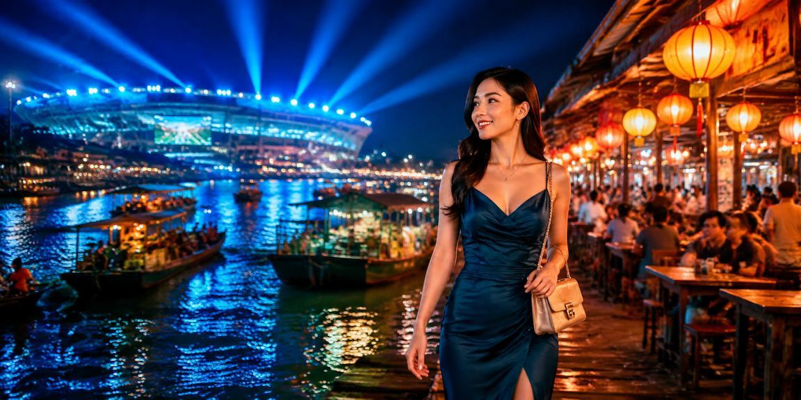 Khung cảnh chợ đêm Cần Thơ nhộn nhịp – người dùng tìm hiểu điều khoản trước khi tham gia cá cược trực tuyến