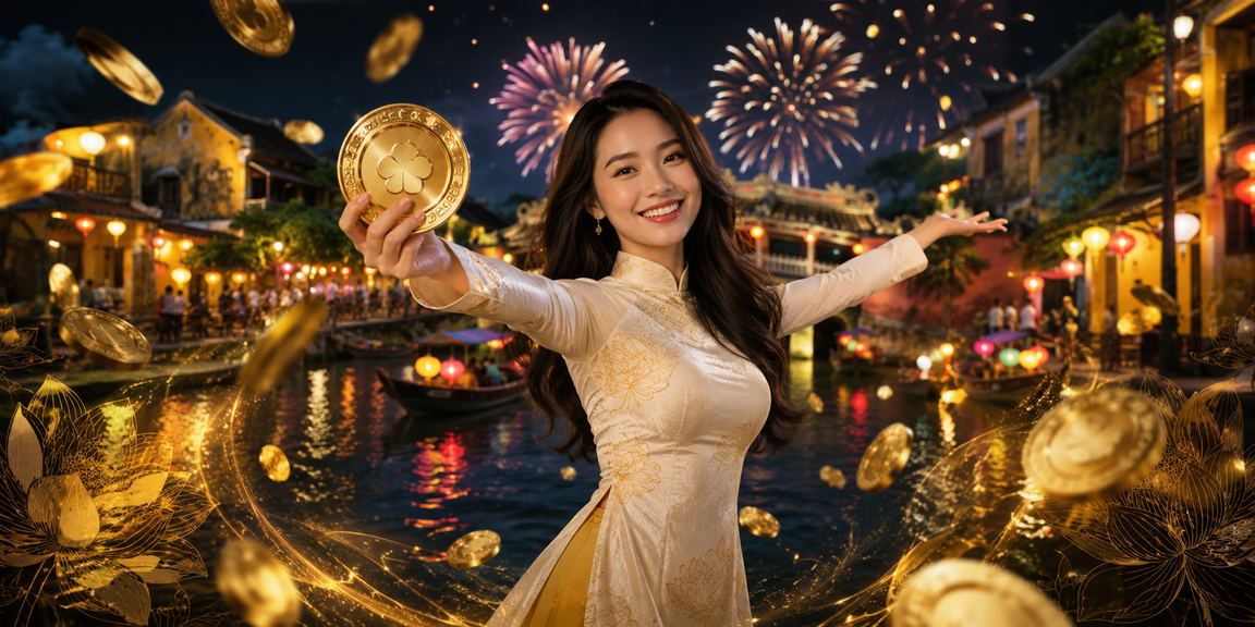 Khách hàng trải nghiệm trò chơi bài tại hội An