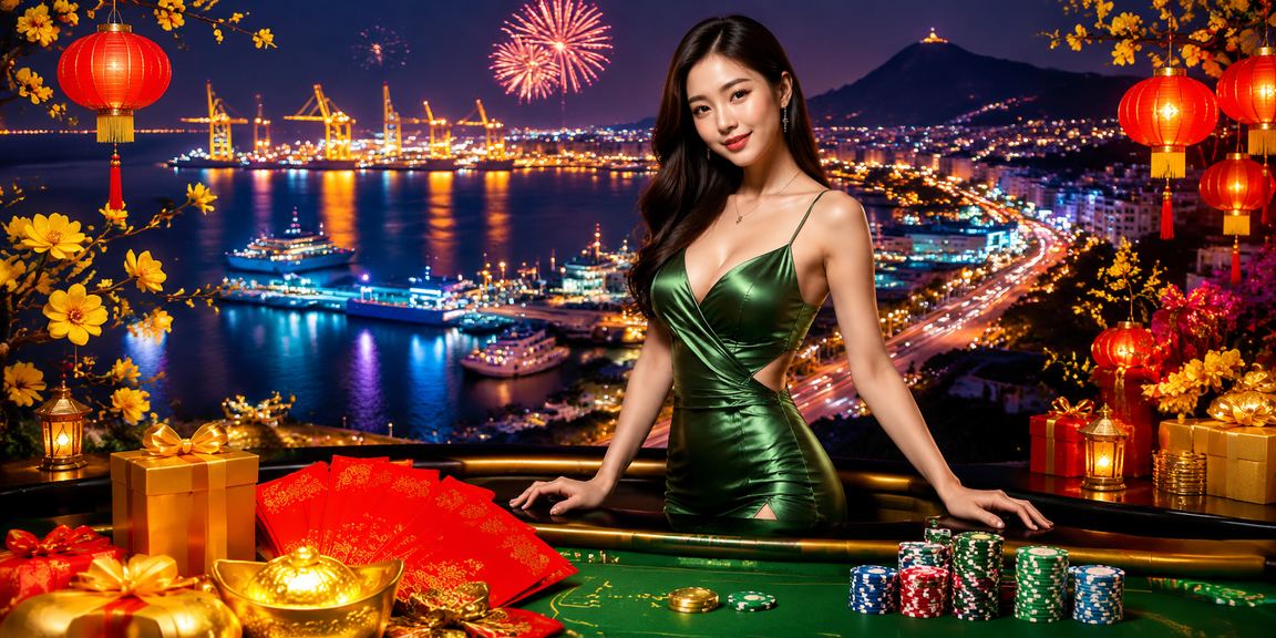 Người chơi tại Vũng Tàu nhận thưởng đỏ và đèn lồng trong sự kiện Jackpot mừng năm mới